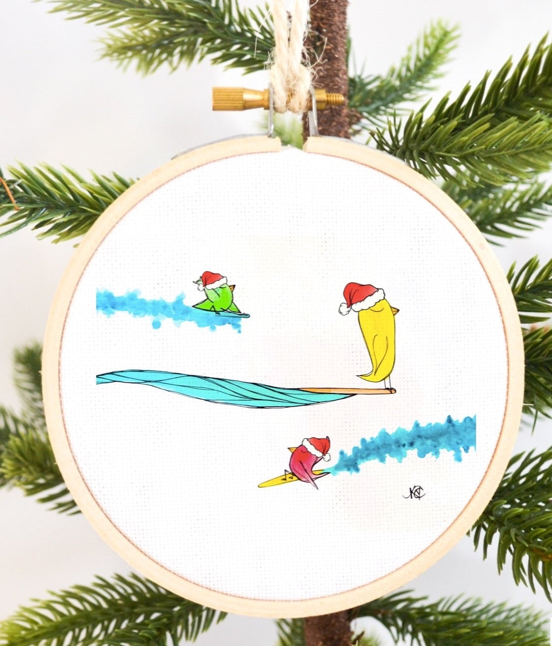 Cruisin’ Through the Holidays Ornament