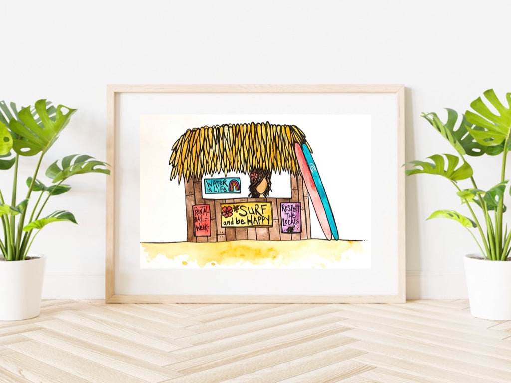 Soul Shack Series - Surf and Be Happy