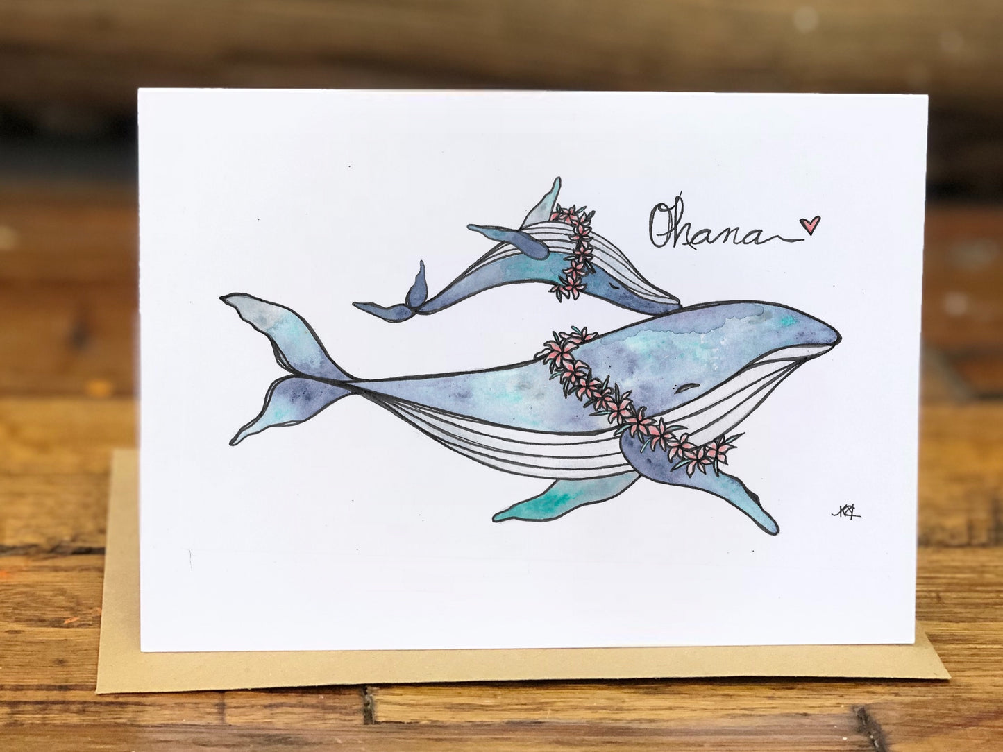 Ohana greeting card