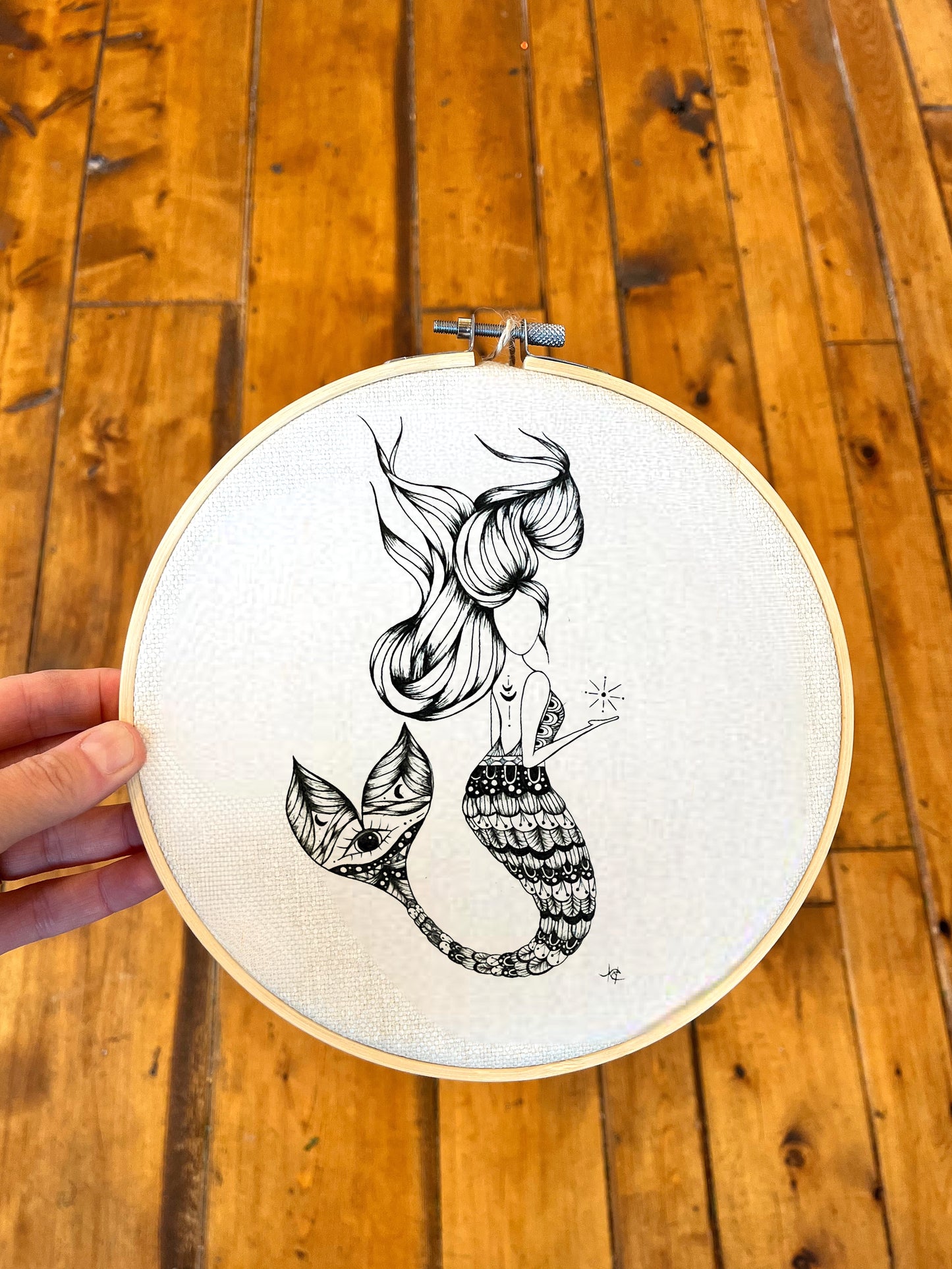 Divine Feminine - Canvas wall hanging