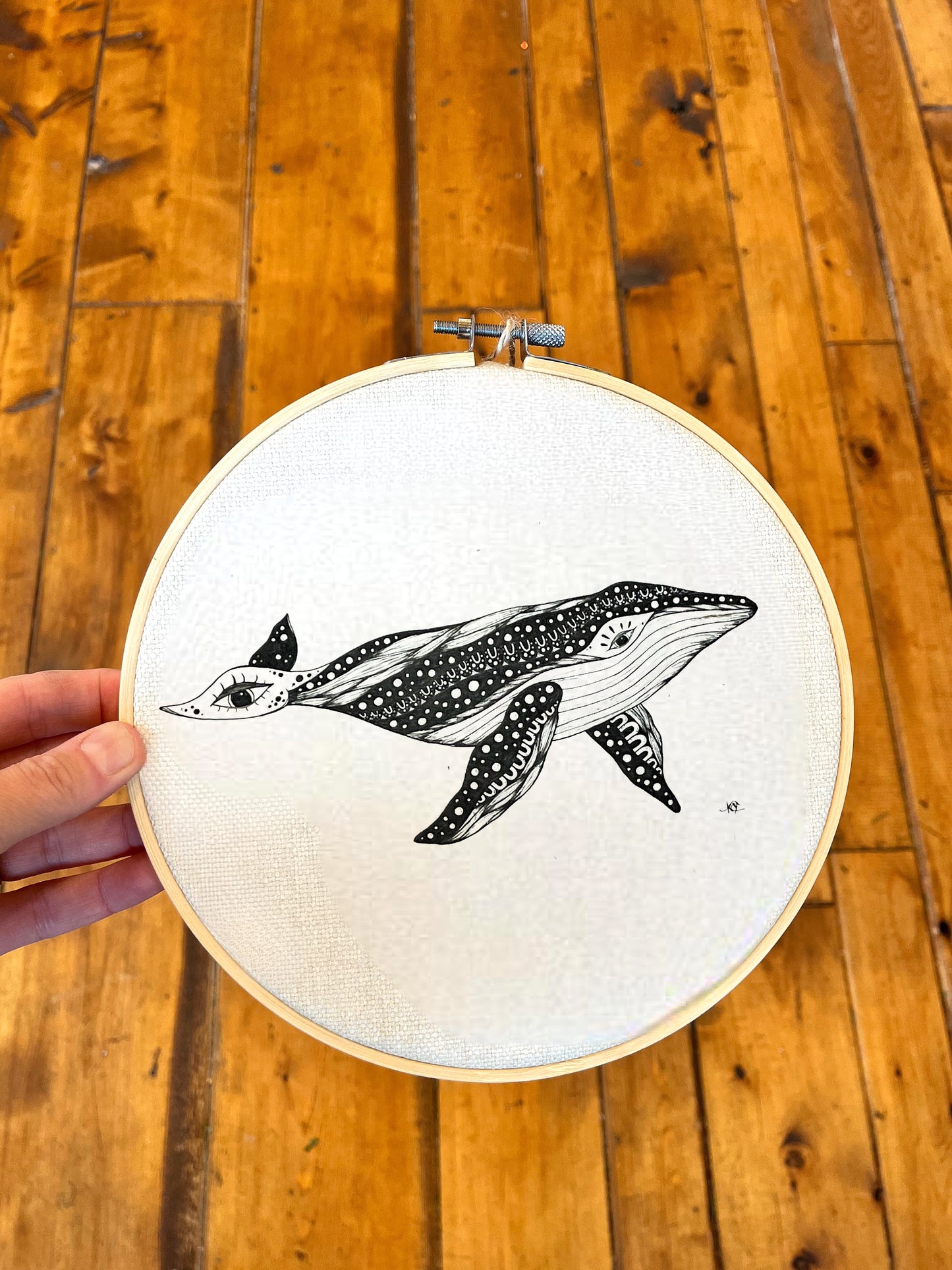 Trust  your Inner Voice & Wisdom - Canvas wall hanging