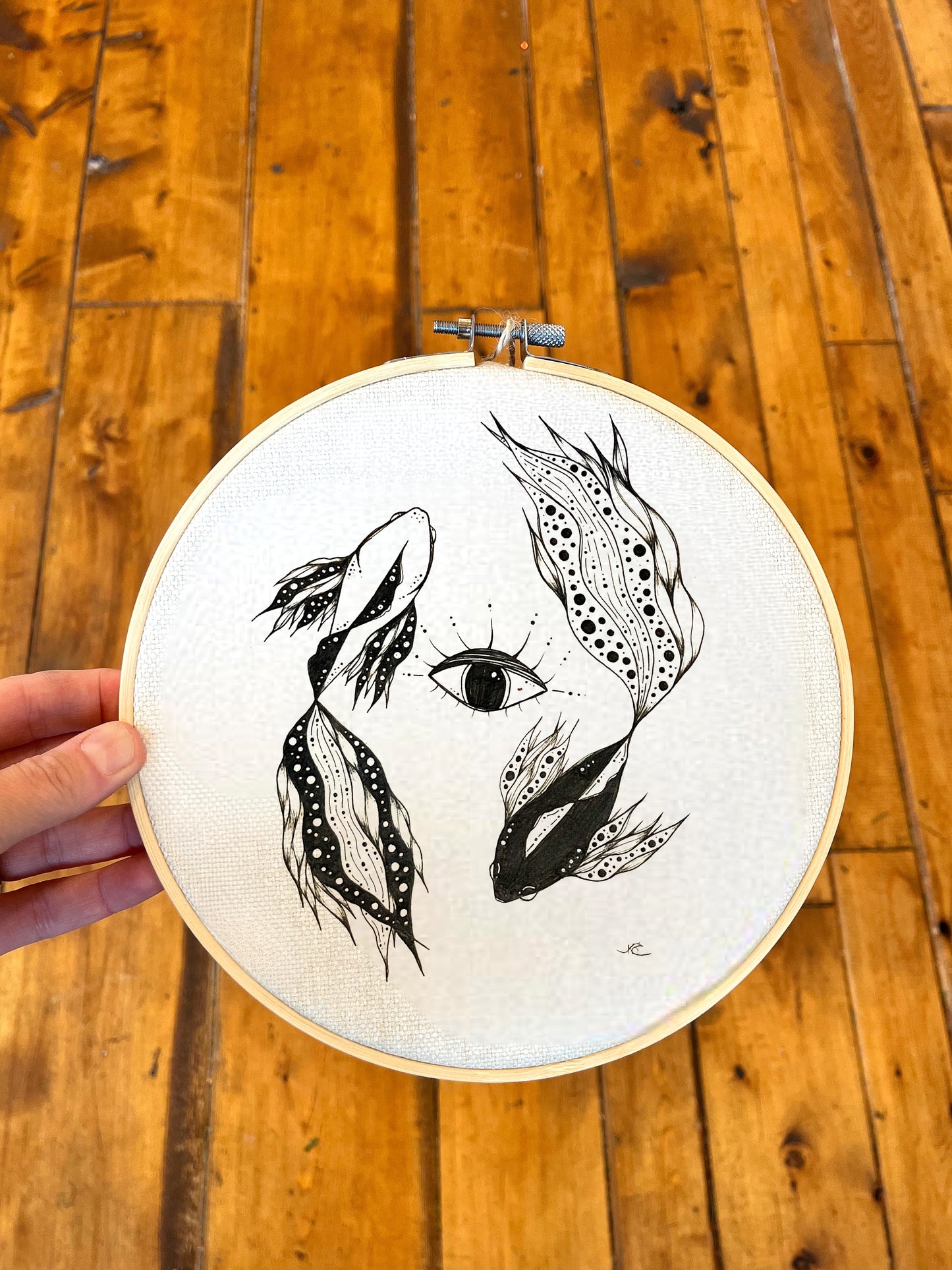 Strength & Perseverance - Canvas wall hanging