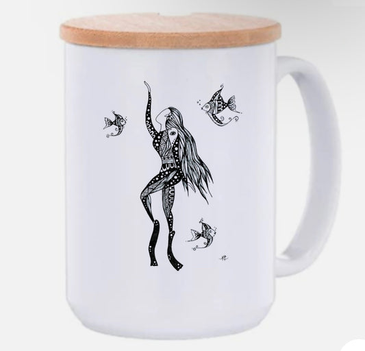 Beauty Lies in the Depths - Ceramic Mug