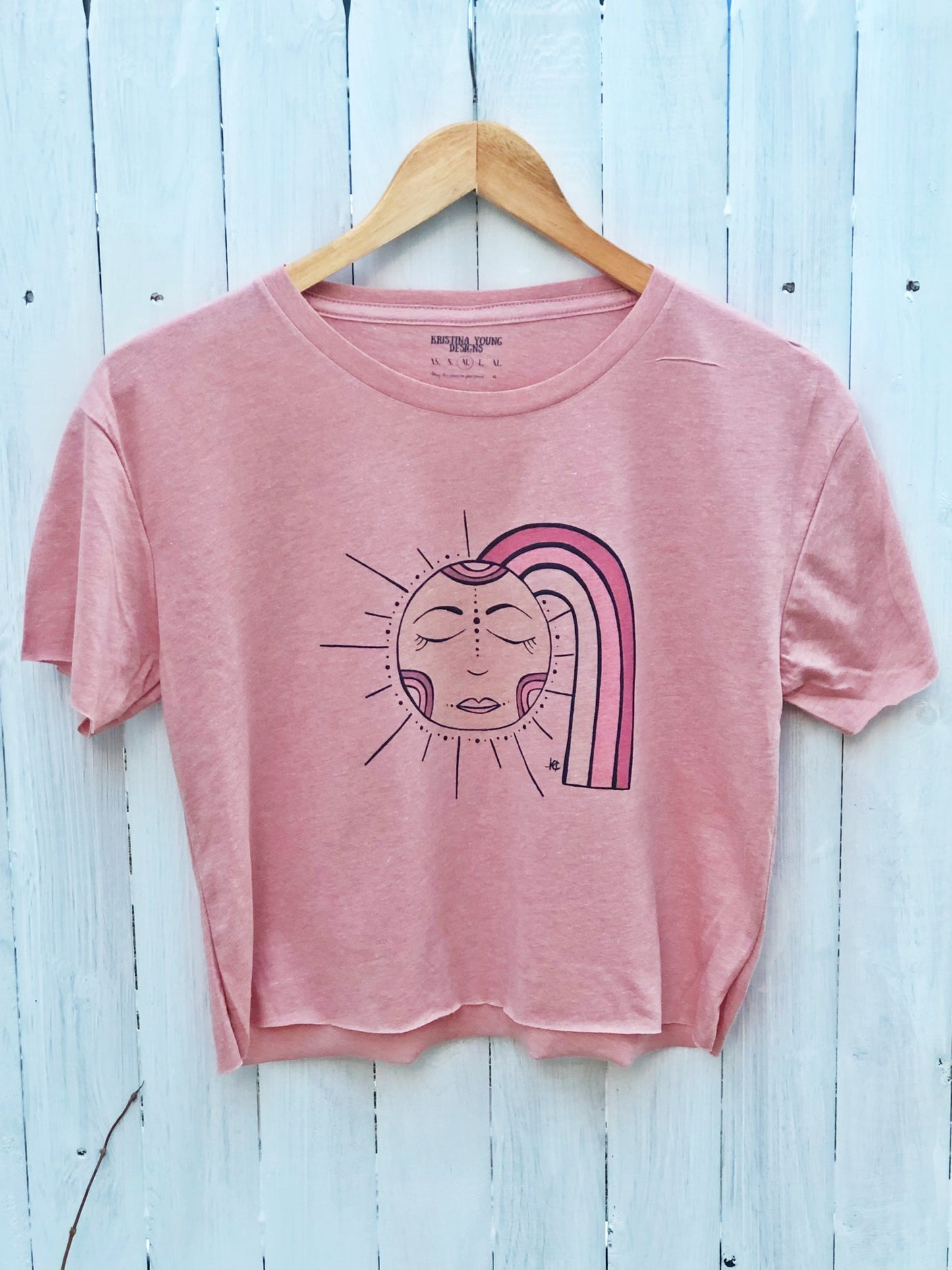 Sunshine & Rainbows - Crop Tee