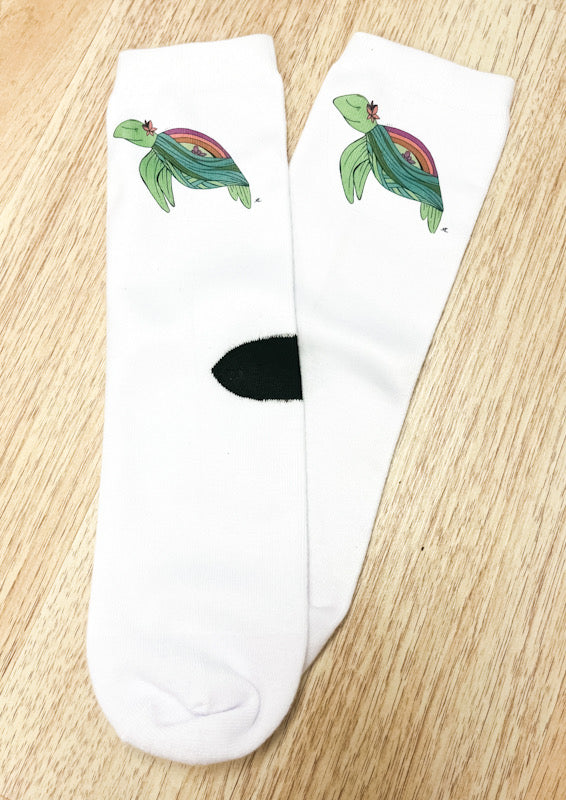Honu Wisdom socks