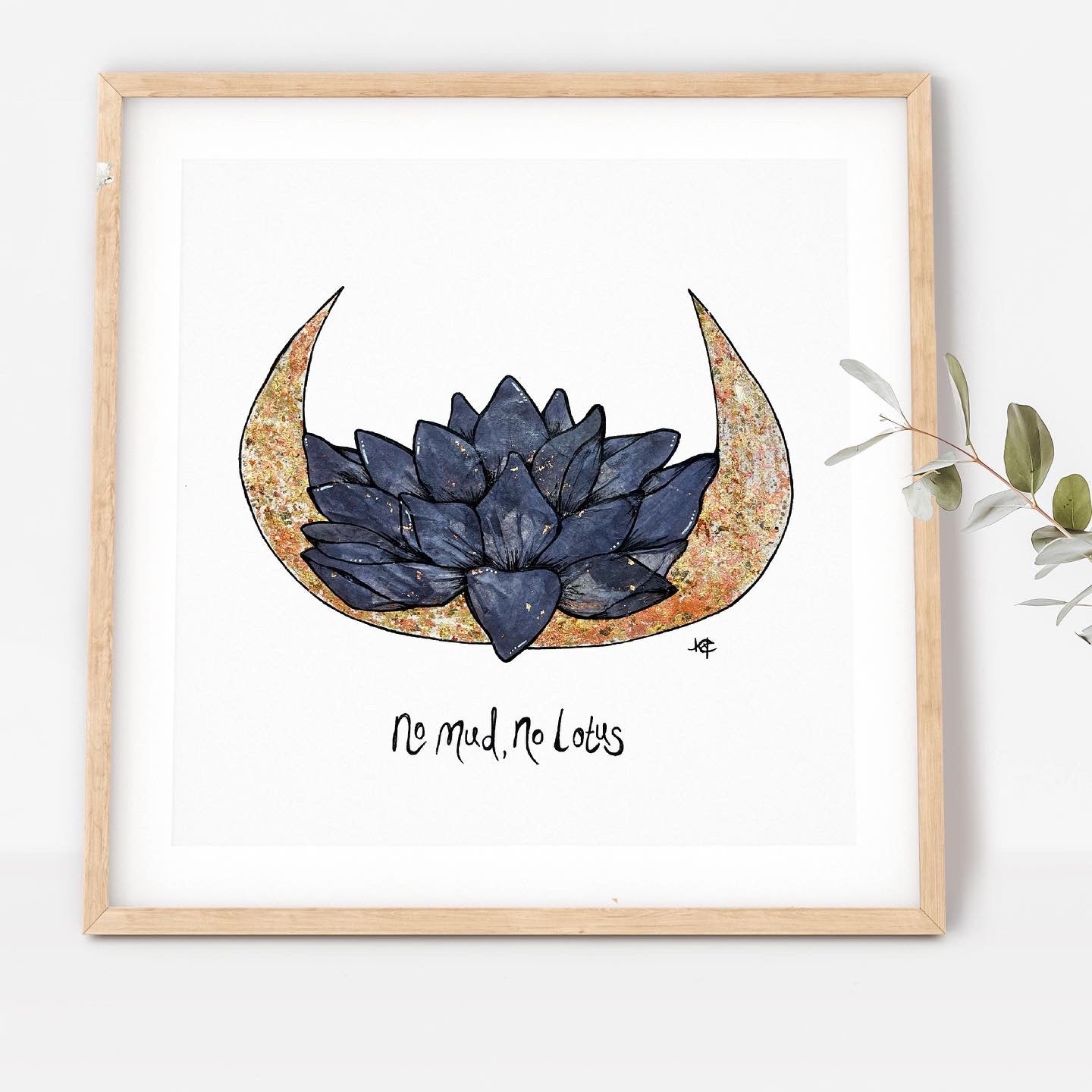 No mud, no lotus