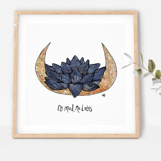No mud, no lotus