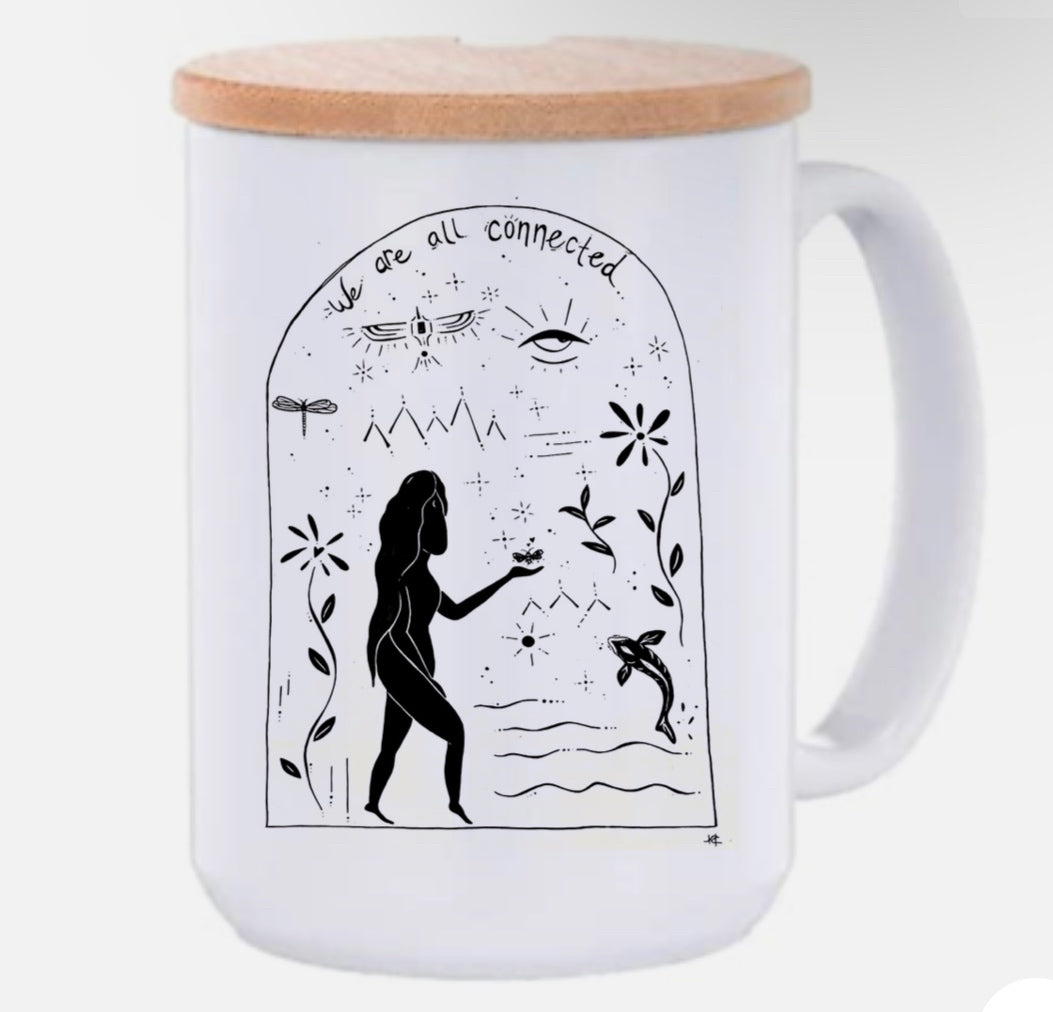 We are all Connected Mug