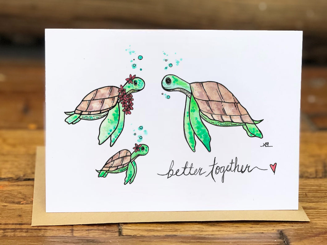 Better Together greeting card