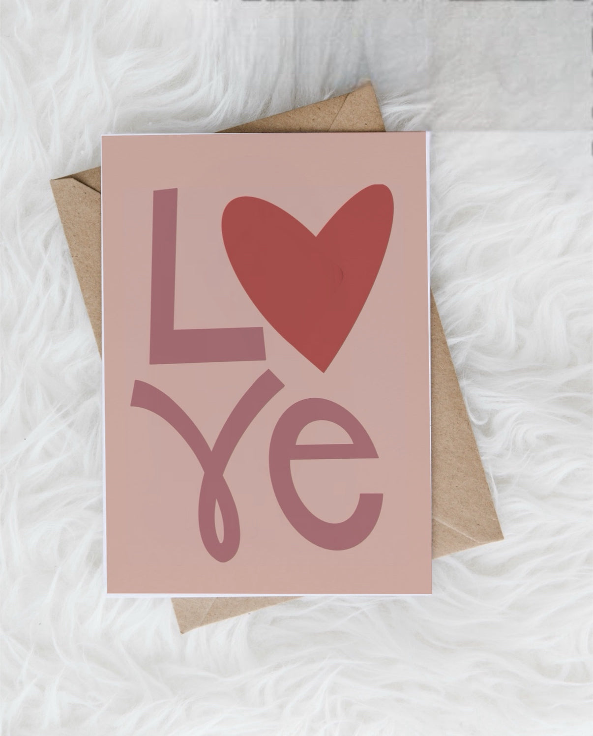 LOVE - Greeting Card