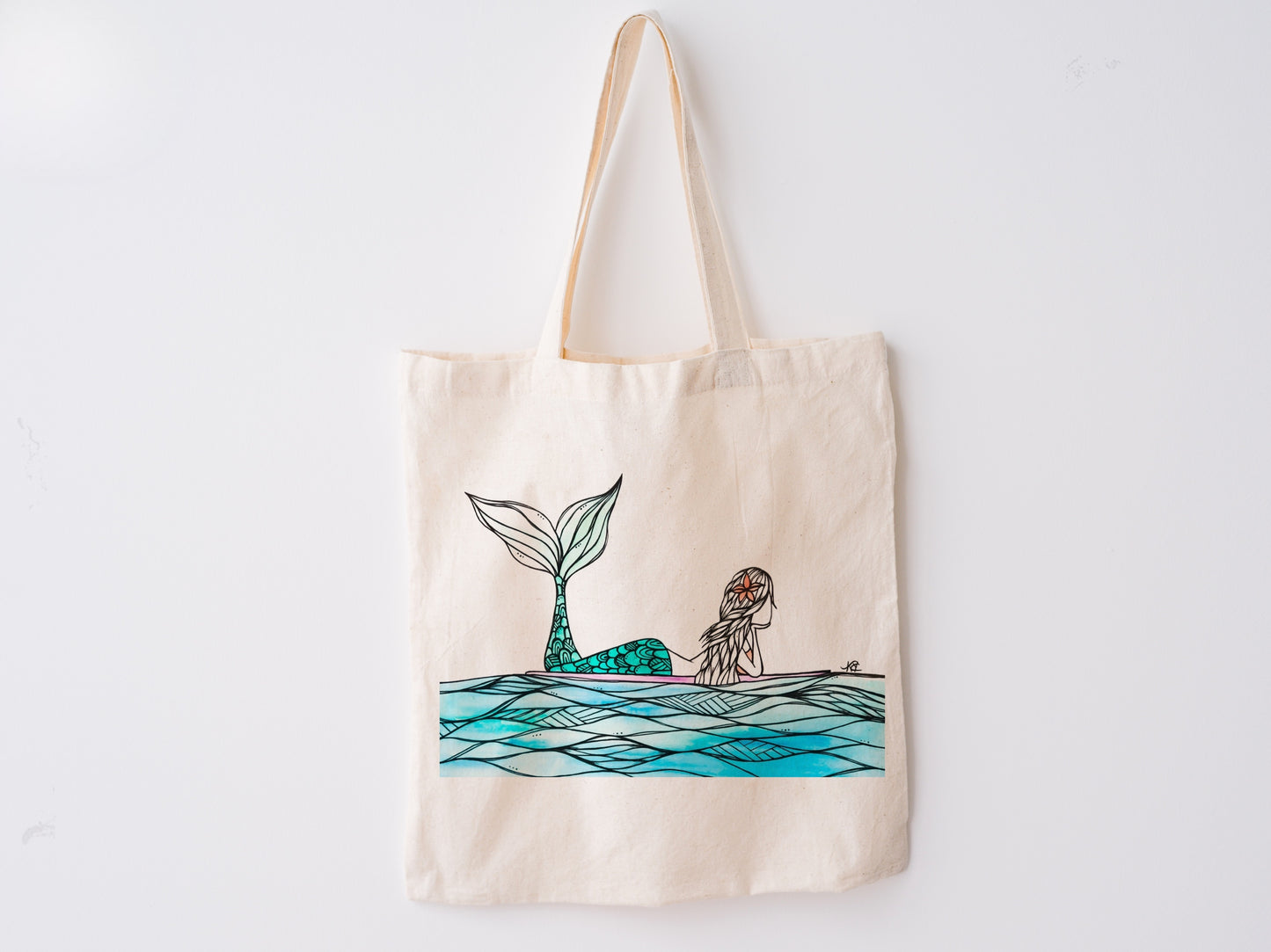 Mermaid Wishes Eco-Friendly Tote