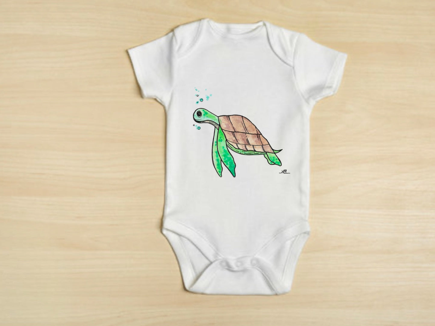 Honu onesie (boy)