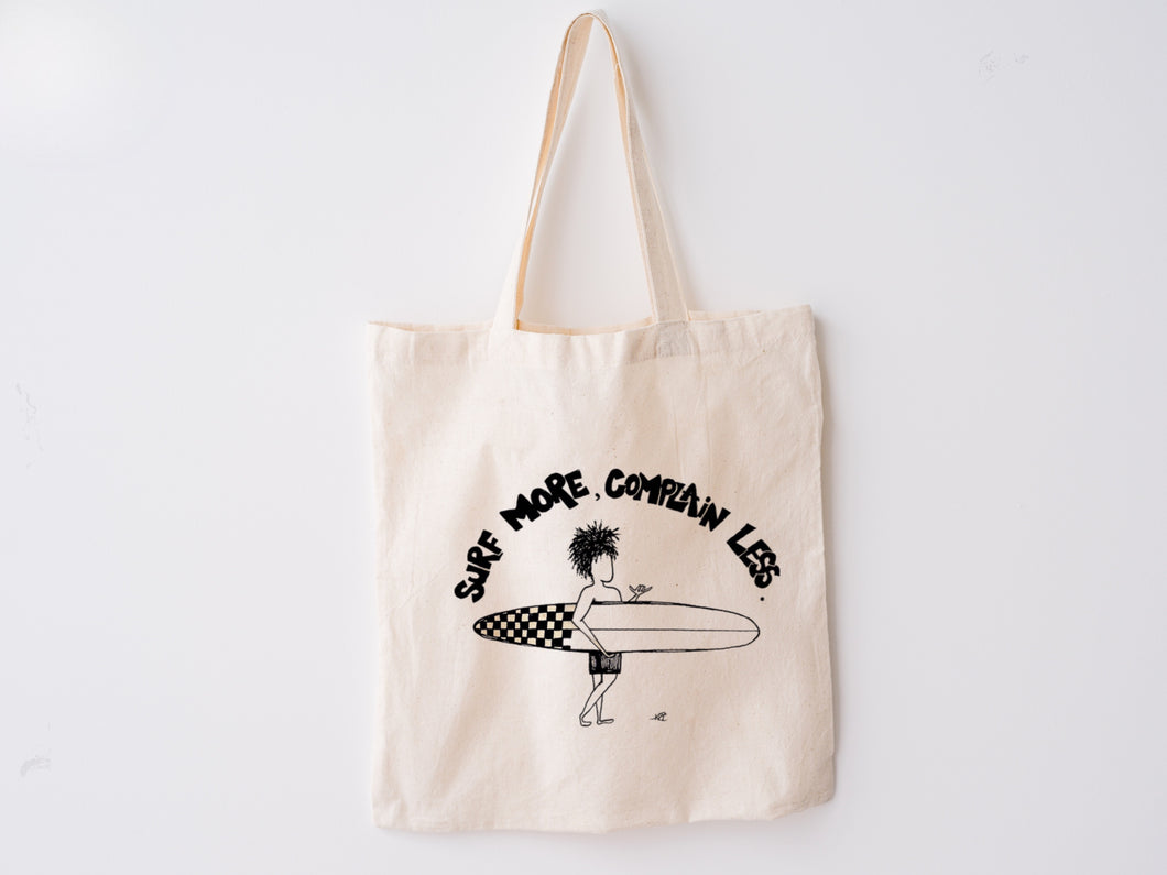 Surf More, Complain Less Eco-Friendly Tote