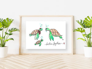 Better Together - Matted Print