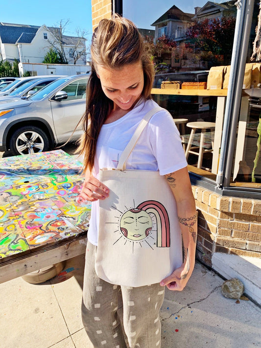 Sunshine & Rainbows Tote