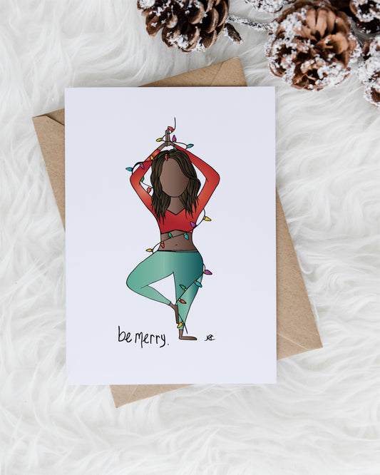 Be Merry Greeting Card