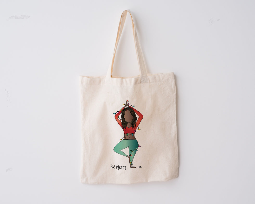 Be Merry Holiday Tote