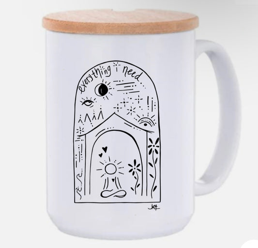 Everything I Need Mug