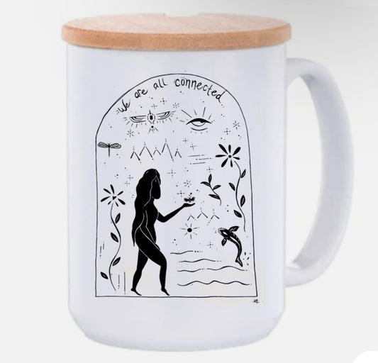 We are all Connected Mug