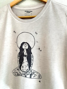 Peace comes from Within Crop Tee